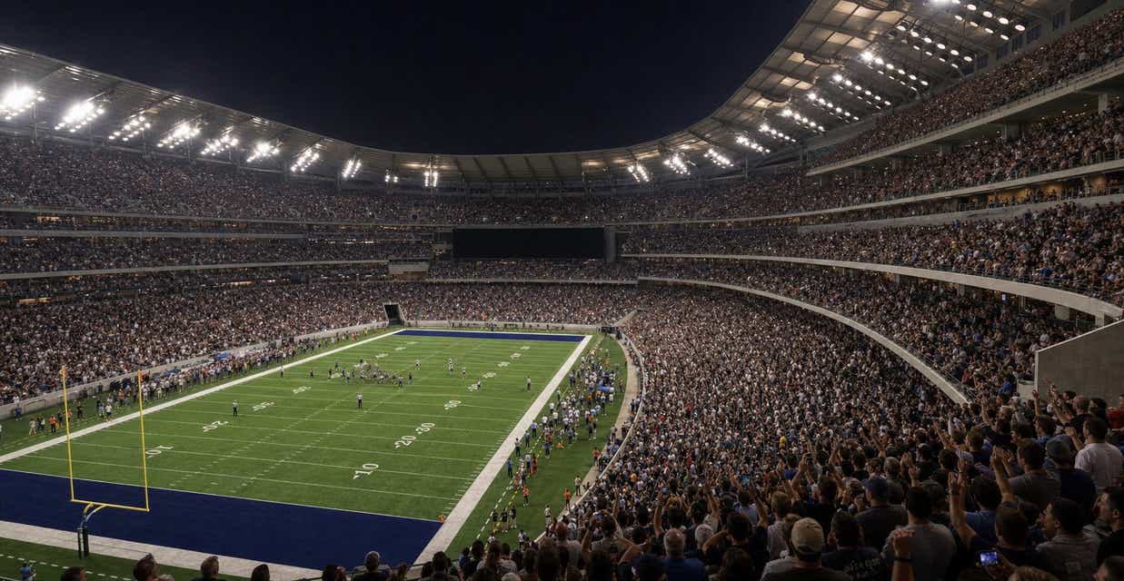 Seat view from Middle Endzone