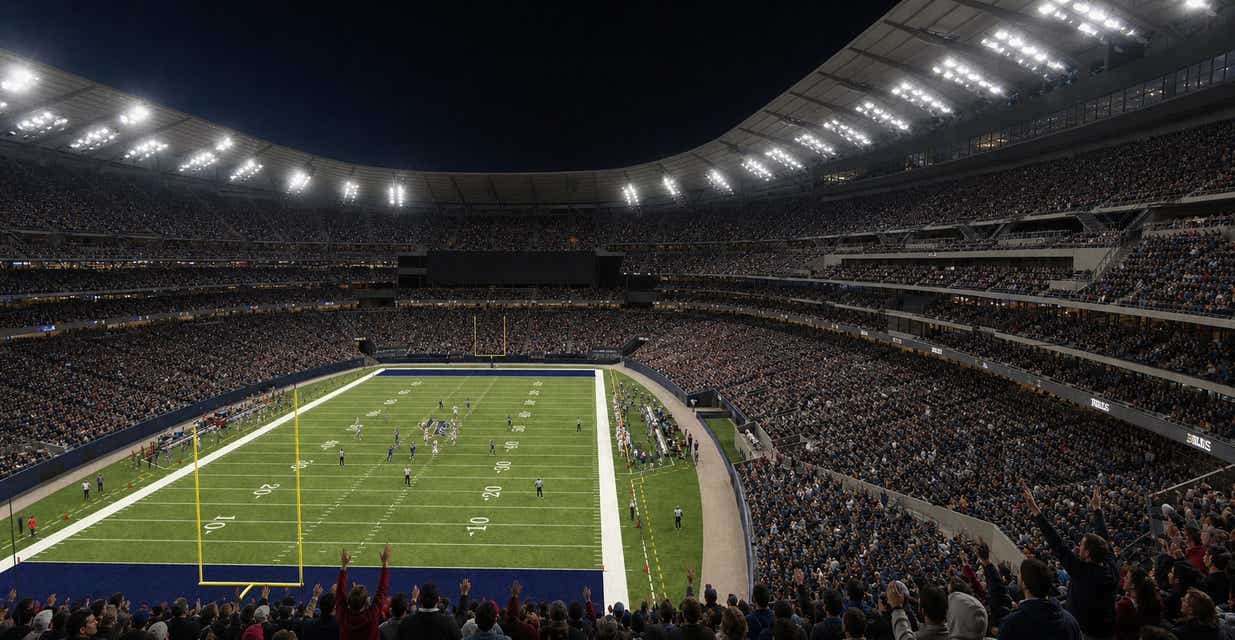 Seat view from Middle Endzone