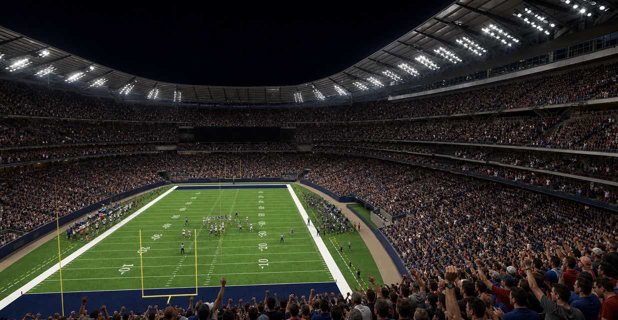 Seat view from Middle Endzone