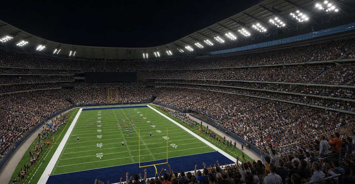 Seat view from Middle Endzone