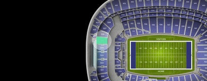 Seat view from Middle Endzone