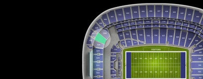 Seat view from Middle Endzone