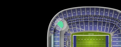 Seat view from Middle Endzone
