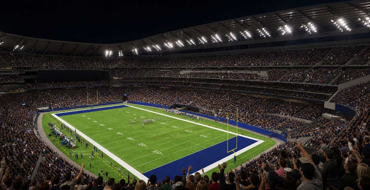 Seat view from Middle Endzone