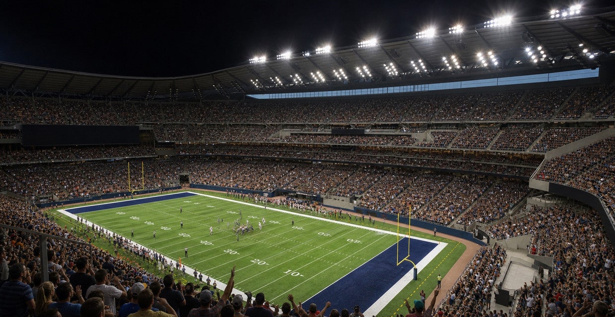 Seat view from Middle Sideline