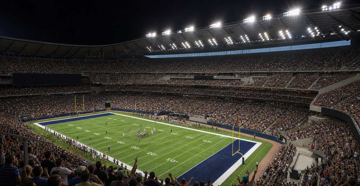 Seat view from Middle Sideline