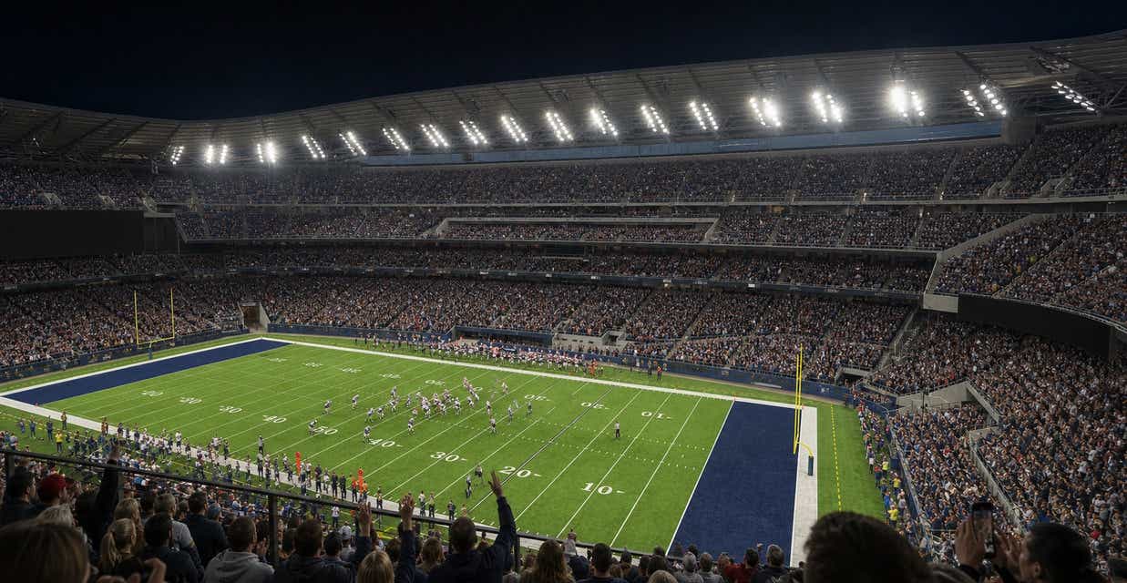 Seat view from Middle Sideline