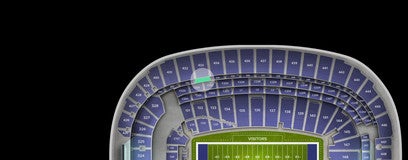 Seat view from Middle Sideline