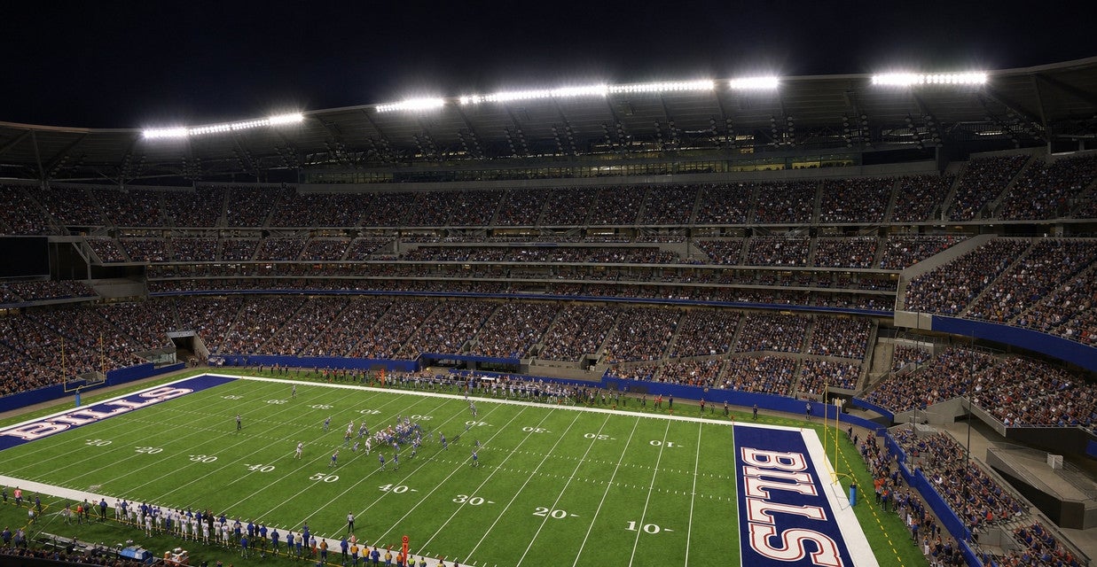 Seat view from Middle Sideline
