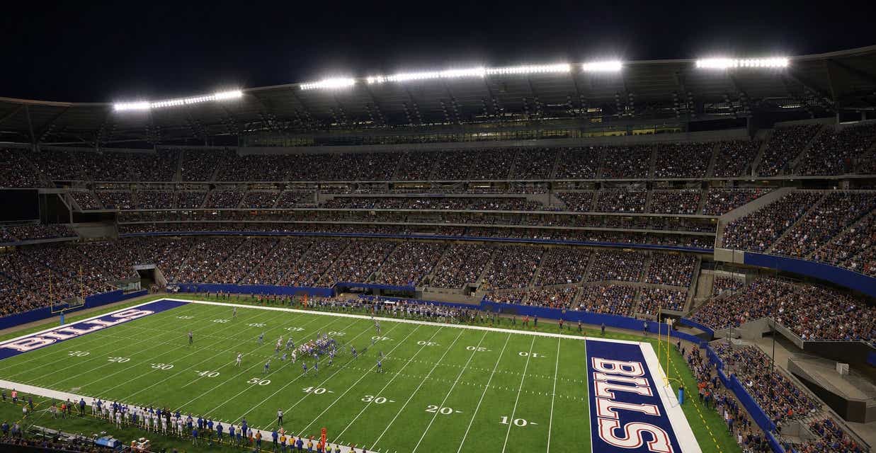 Seat view from Middle Sideline