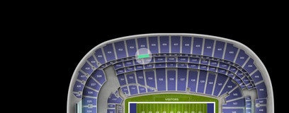 Seat view from Middle Sideline