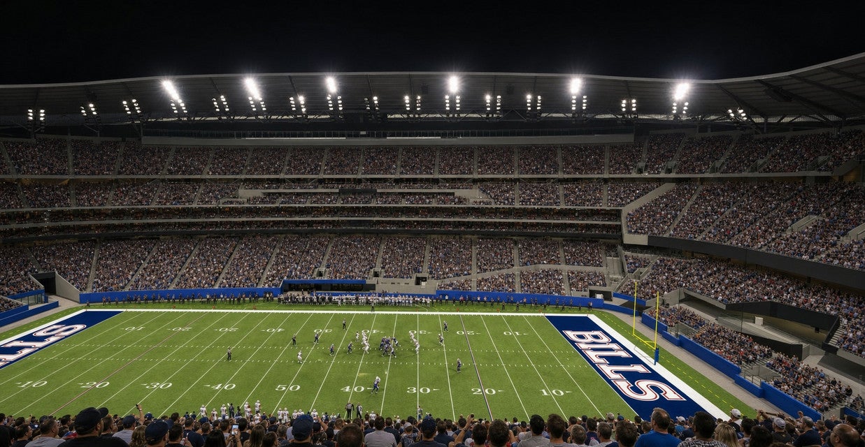 Seat view from Middle Sideline