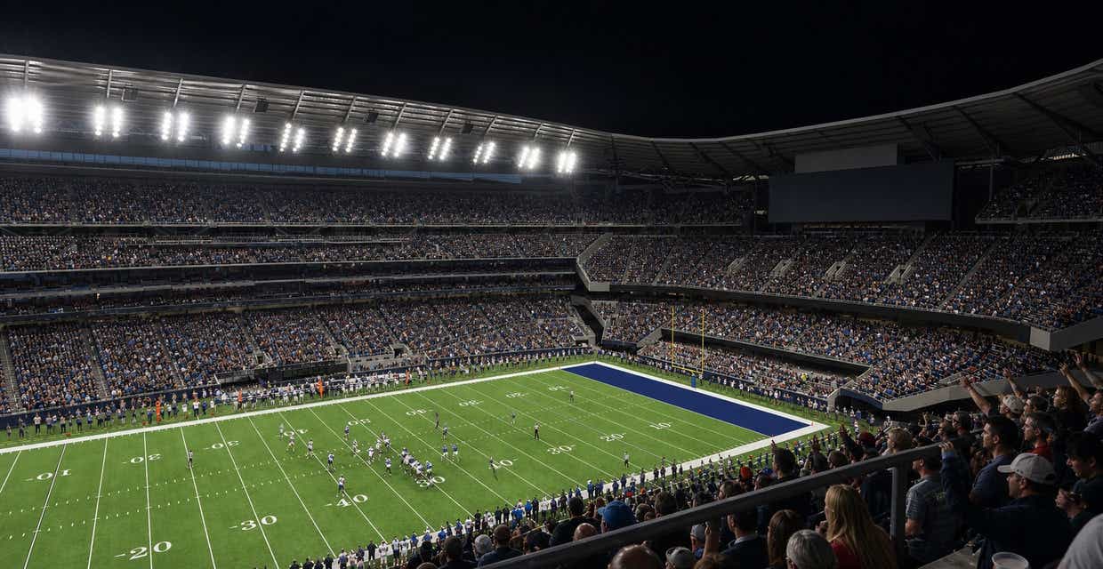 Seat view from Middle Sideline