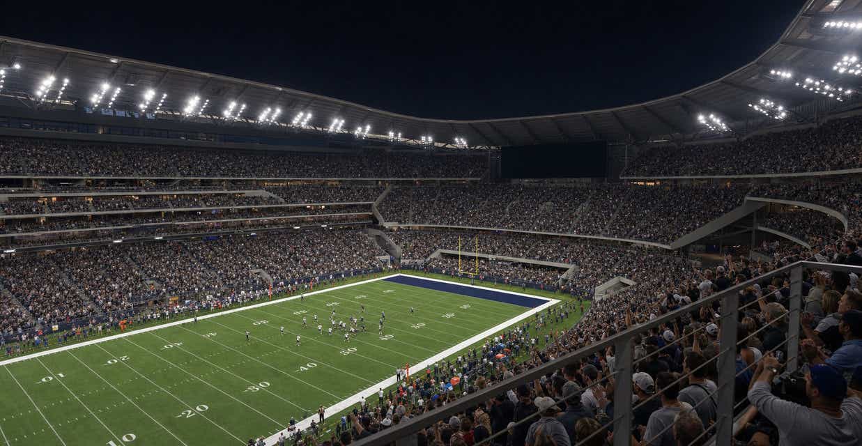 Seat view from Middle Sideline