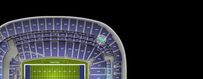 Seat view from Middle Sideline