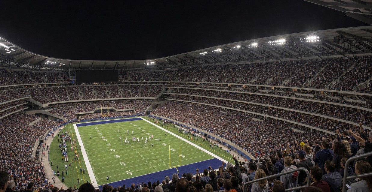 Seat view from Upper Endzone