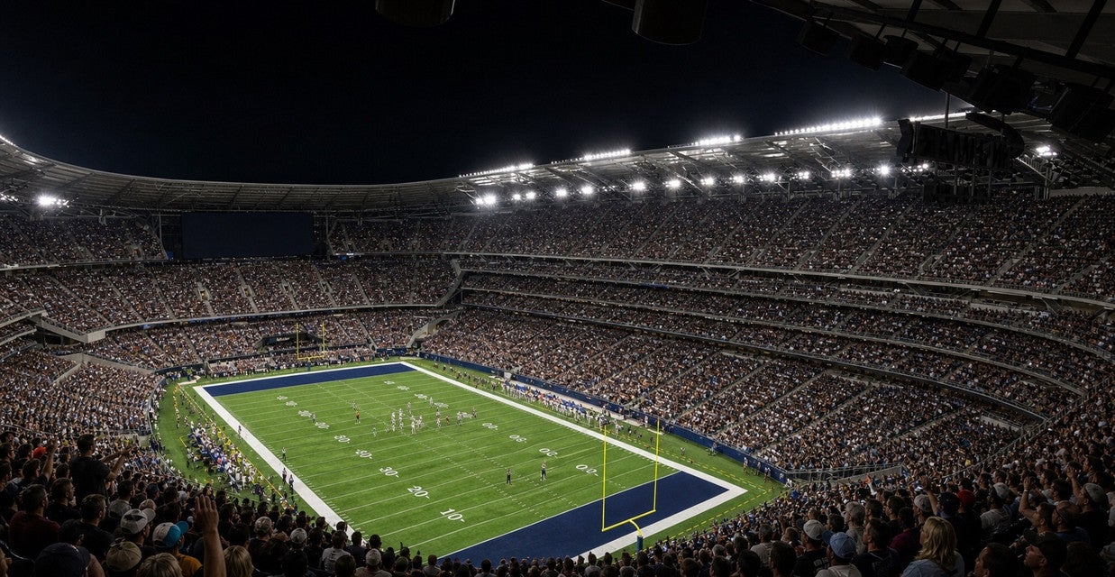 Seat view from Upper Endzone