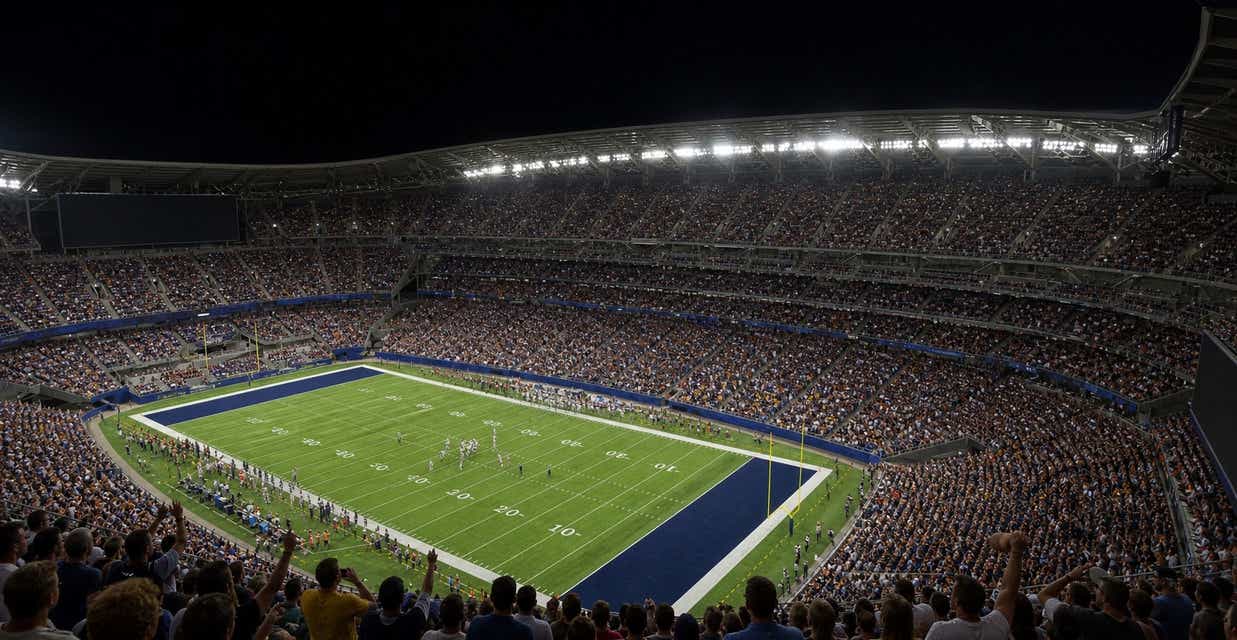 Seat view from Upper Sideline