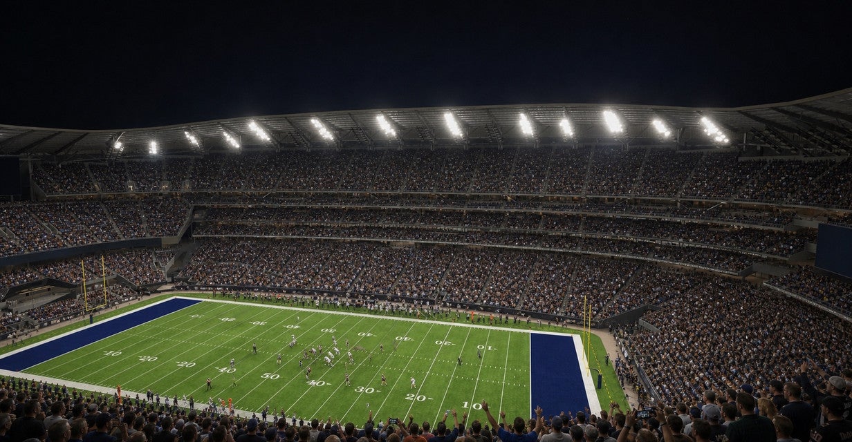 Seat view from Upper Sideline