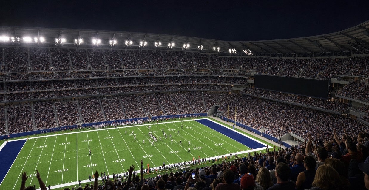 Seat view from Upper Sideline