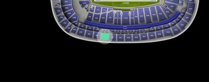 Seat view from Upper Sideline