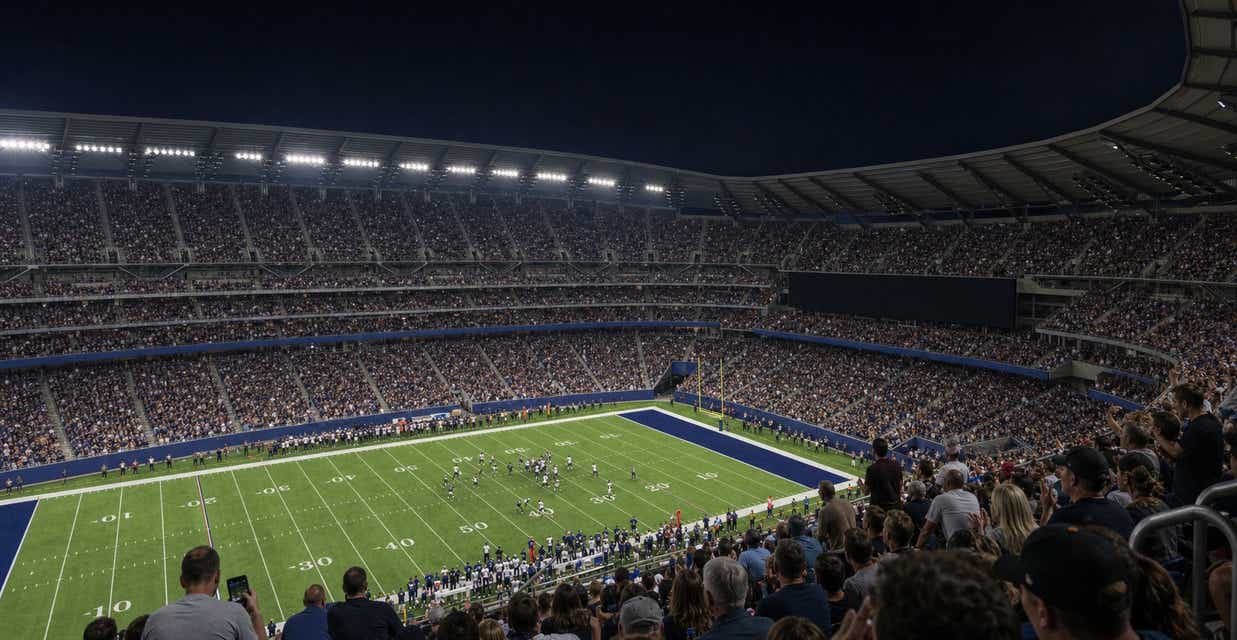 Seat view from Upper Sideline