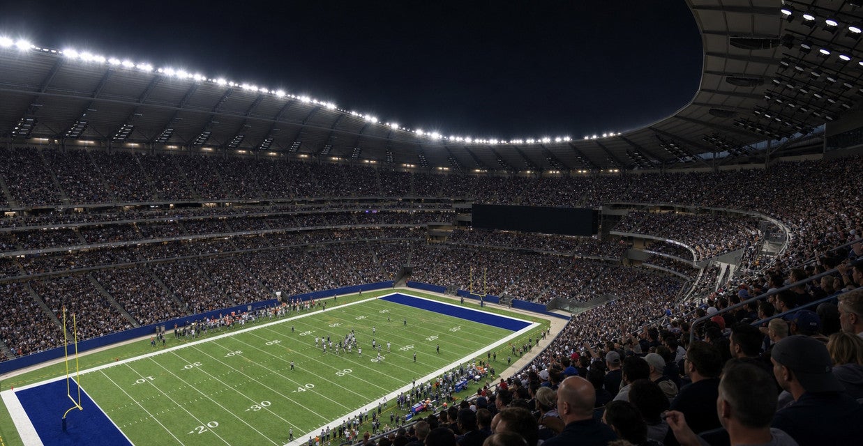 Seat view from Upper Sideline