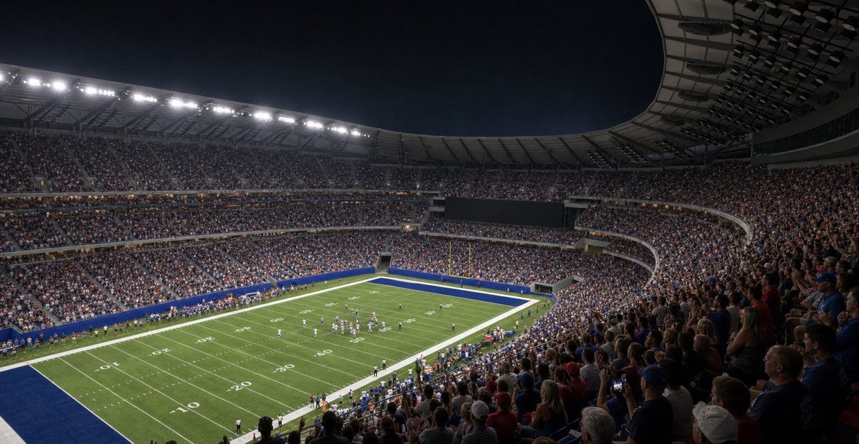 Seat view from Upper Sideline