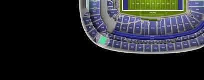 Seat view from Upper Sideline