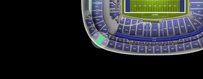 Seat view from Upper Endzone
