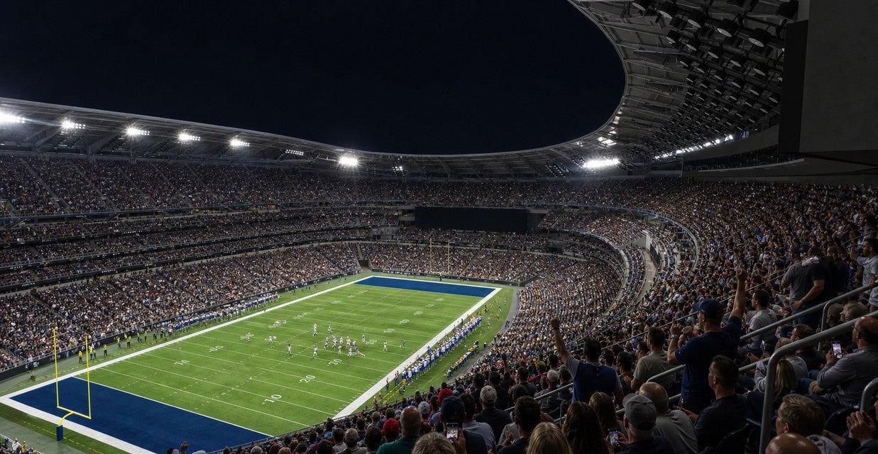 Seat view from Upper Endzone