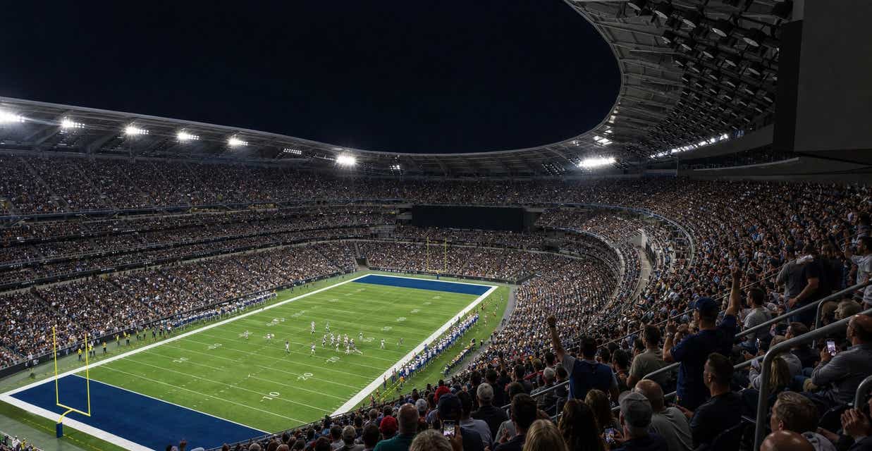 Seat view from Upper Endzone