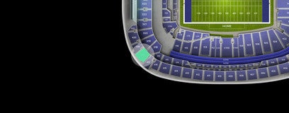 Seat view from Upper Endzone