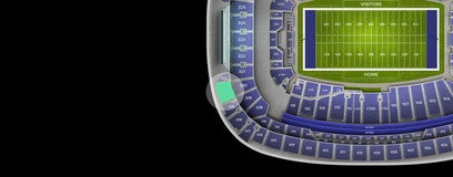 Seat view from Upper Endzone