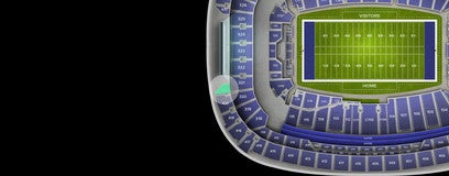Seat view from Upper Endzone