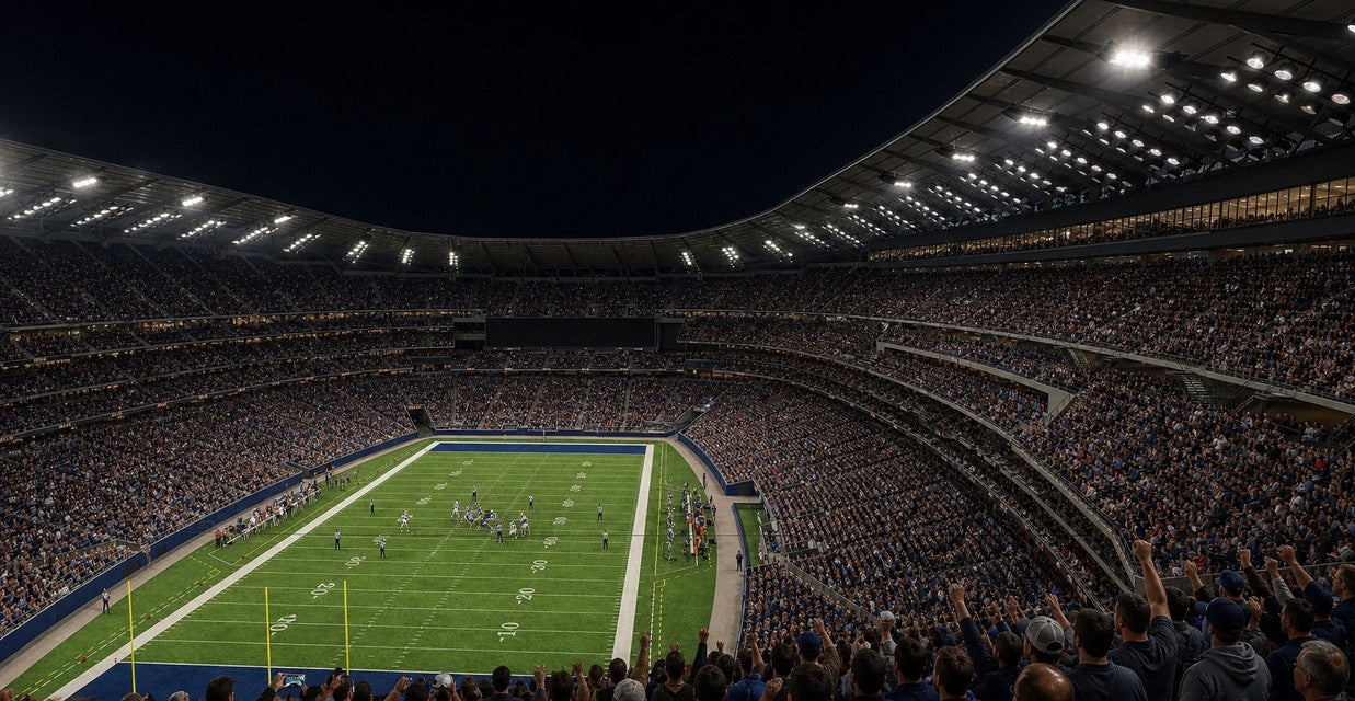 Seat view from Upper Endzone