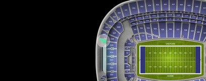 Seat view from Upper Endzone