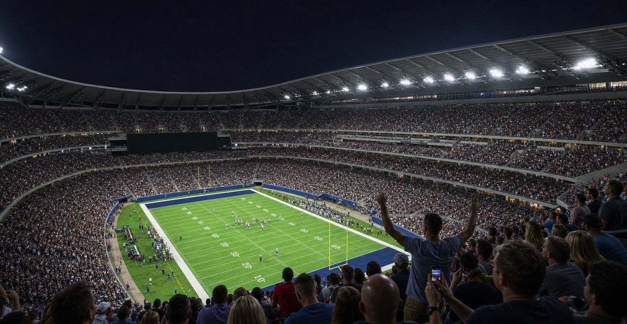 Seat view from Upper Endzone