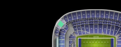 Seat view from Upper Endzone