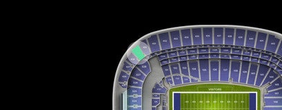 Seat view from Upper Endzone