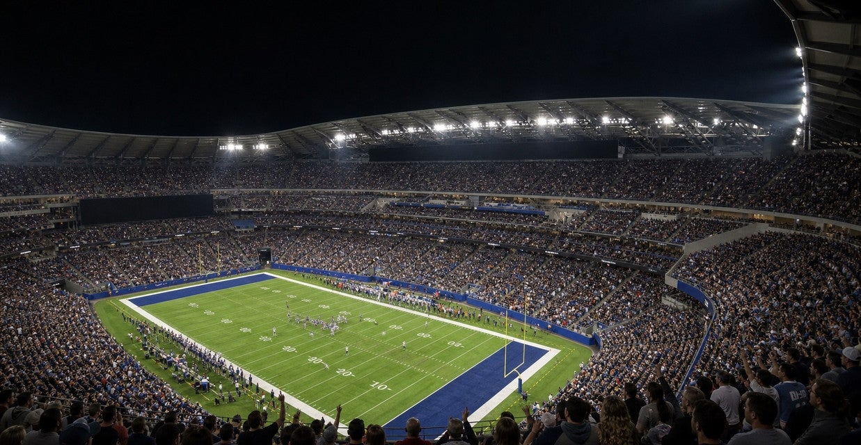 Seat view from Upper Endzone
