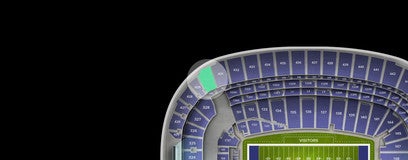 Seat view from Upper Sideline