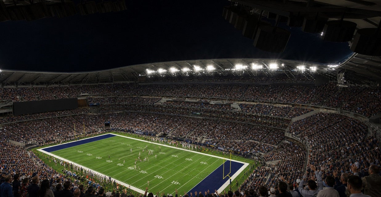 Seat view from Upper Sideline