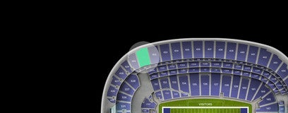 Seat view from Upper Sideline