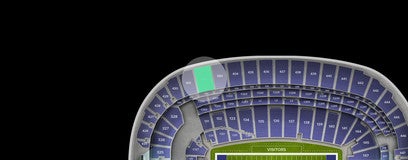 Seat view from Upper Sideline