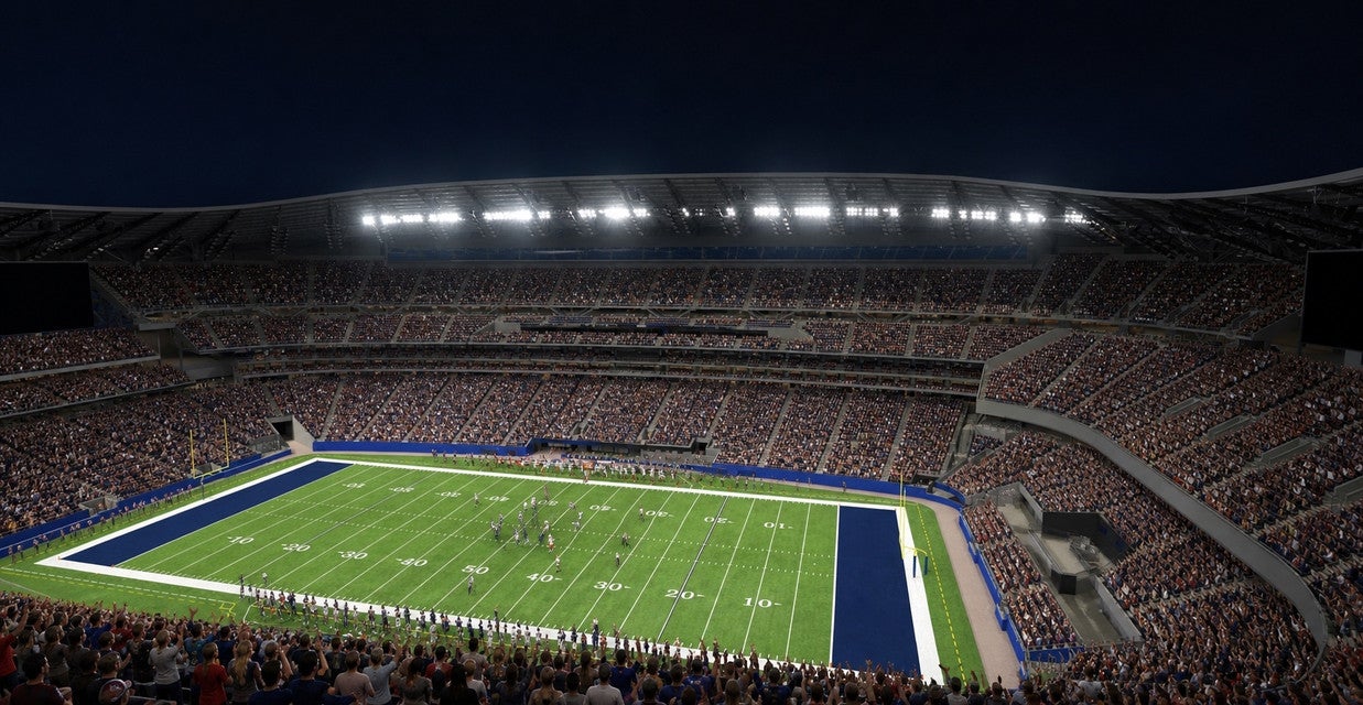 Seat view from Upper Sideline