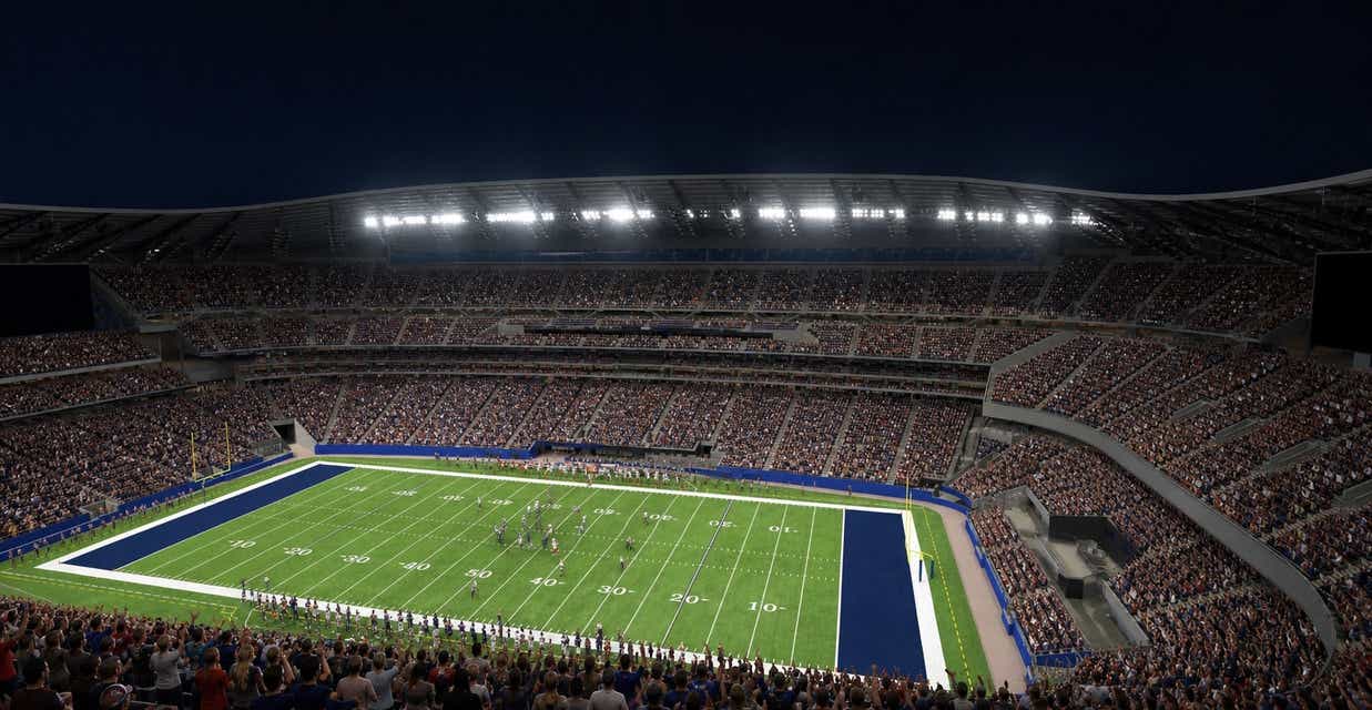 Seat view from Upper Sideline