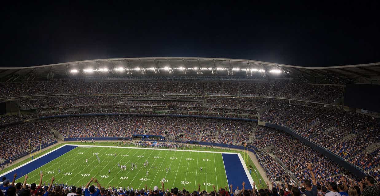 Seat view from Upper Sideline