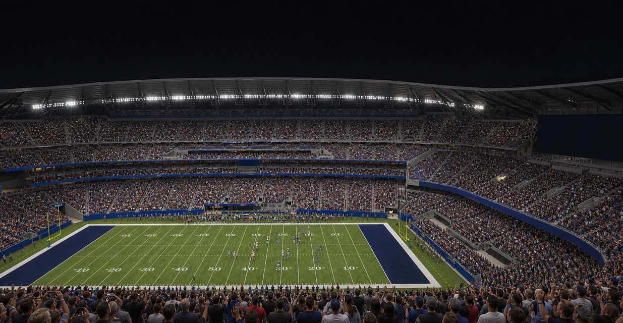 Seat view from Upper Sideline