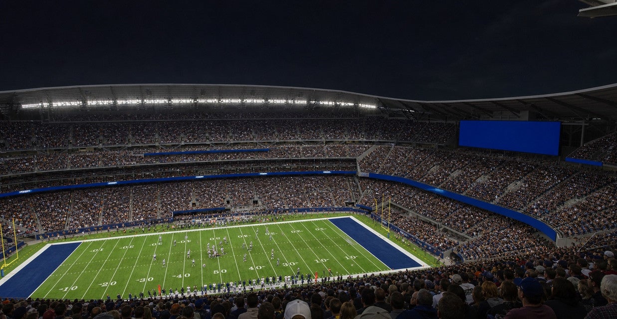 Seat view from Upper Sideline